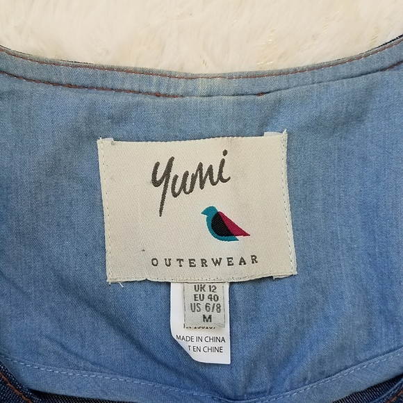 Yumi Outerwear Denim Coat - Picture 6 of 7